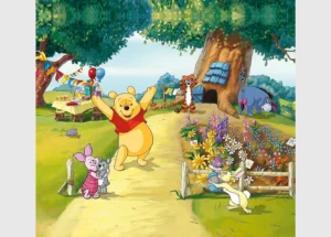 Závěs Disney Šťastný Pú | 180 x 160 cm | FCSXL 4309 - Obrázek 3