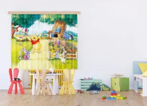 Závěs Disney Šťastný Pú | 180 x 160 cm | FCSXL 4309