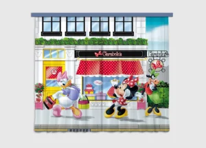 Závěs Disney Minnie na procházce | 180 x 160 cm | FCSXL 4310 - Obrázek 2