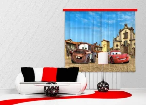 Závěs Disney Auta | 180 x 160 cm | FCSXL 4315 - Obrázek 4