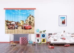 Závěs Disney Auta | 180 x 160 cm | FCSXL 4315