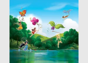 Závěs Disney Víly s duhou | 180 x 160 cm | FCSXL 4317 - Obrázek 3