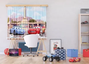 Závěs Disney Auta | 180 x 160 cm | FCSXL 4327