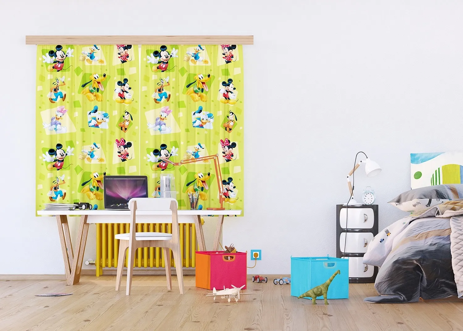 FCS_XL_4365_INTERIOR-1.webp Závěs Disney Mickey Mouse | 180 x 160 cm | FCSXL 4365 - Obrázek 1