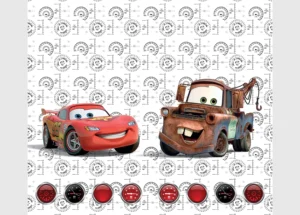 Závěs Disney Auta | 180 x 160 cm | FCSXL 4368 - Obrázek 3