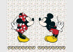 Curtain Mickey Mouse, 180 x 160 cm, FCSXL 4371 - Image 3