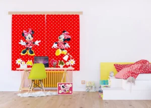 Curtain Minnie Mouse, 180 x 160 cm, FCSXL 4377