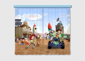 Curtain Toy Story, 180 x 160 cm, FCSXL 4381 - Image 2