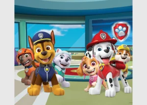 Dětsky dekorativní závěs Tlapková Patrola hlídková stanice | 180 x 160 cm | FCSXL 4388 - Obrázek 4