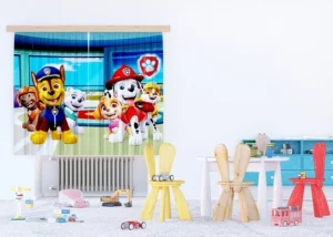 Curtain Paw Patrol Station, 180 x 160 cm, FCSXL 4388 - Image 3