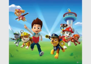 Dětsky dekorativní závěs Tlapková Patrola Pod Vodou | 180 x 160 cm | FCSXL 4389 - Obrázek 3