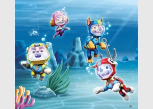 Dětsky dekorativní závěs Tlapková Patrola spěchá na pomoc | 180 x 160 cm | FCSXL 4390 - Obrázek 3