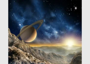 Dekorativní závěs Vesmír | 180 x 160 cm | FCSXL 4805 - Obrázek 4