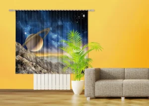 Dekorativní závěs Vesmír | 180 x 160 cm | FCSXL 4805 - Obrázek 3