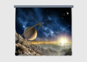 Dekorativní závěs Vesmír | 180 x 160 cm | FCSXL 4805 - Obrázek 2