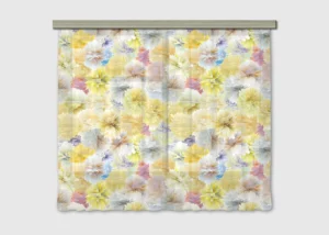 Curtain Floral Mosaic, 180 x 160 cm, FCSXL 4808 - Obrázek 2