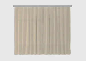 Curtain Dark Beige, 180 x 160 cm, FCSXL 4819 - Obrázek 2