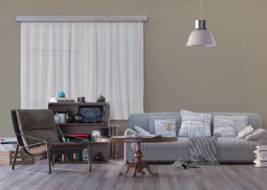 Dekorativní závěs Šědé záclony | 180 x 160 cm | FCSXL 4820