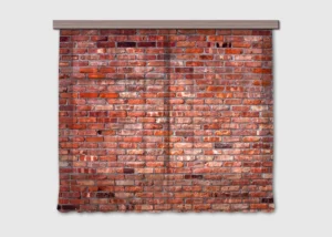 Dekorativní závěs Cihlová Zeď | 180 x 160 cm | FCSXL 4823 - Obrázek 2
