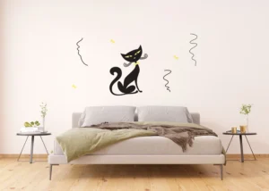 Samolepka na zeď Okouzlující Kocour | 65 x 85 cm | FL 0415 - Obrázek 2