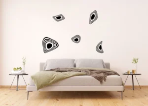 Samolepka na zeď Moderní Abstrakce | 65 x 85 cm | FL 0462 - Obrázek 2