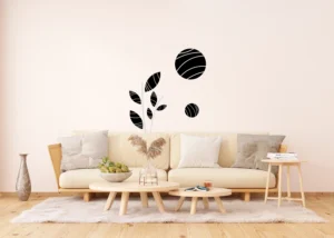 Wall Stickers Abstract Flowers, 65 x 85 cm, FL 0486 - Image 3