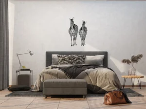 Wall Stickers Zebra Flock, 65 x 85 cm, FL 1012 - Image 2