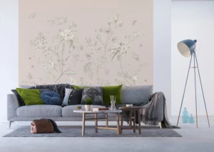 Vliesová fototapeta na zed' Jemné Květiny | 300 x 270 cm | FT4P 5715 - Obrázek 3