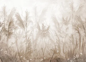 Wall Mural Pampas Garden, Premium Non-woven Wallpaper, 375 x 270 cm, FT5P 3063 - Image 2