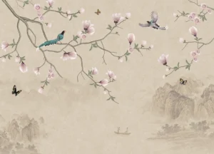 Fototapeta Čínská Krajina | Vliesová fototapeta na zed' | 375 x 270 cm | FT5P 352023 - Obrázek 2