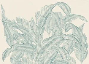 Wall Mural Subtle Palms, 375 x 270 cm, FT5P 352087 - Image 2