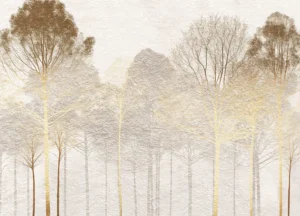 Wall Mural Dreamy Forest, Premium Non-woven Wallpaper, 375 x 270 cm, FT5P 352113 - Image 2