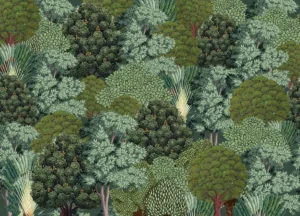 Fototapeta Koruny Stromů | Vliesová fototapeta na zed' | 375 x 270 cm | FT5P 352169 - Obrázek 2