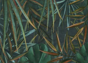 Fototapeta Bohaté Tropické Listy | Vliesová fototapeta na zed' | 375 x 270 cm | FT5P 352221 - Obrázek 2