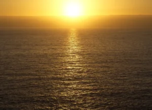 Fototapeta Západ Slunce na Oceánu | Vliesová fototapeta na zed' | 375 x 270 cm | FT5P 352255 - Obrázek 2