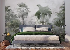 Wall Mural Tropical Forest, Premium Non-woven Wallpaper, 375 x 270 cm, FT5P 3039 - Image 3