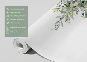 Wall Mural Hanging Watercolor Branches, 375 x 270 cm, FT5P 3049 - Obrázek 3