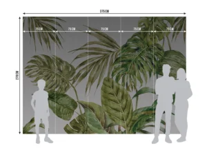 Wall Mural Green Fern, 375 x 270 cm, FT5P 3051 - Image 10