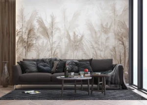 Wall Mural Pampas Garden, Premium Non-woven Wallpaper, 375 x 270 cm, FT5P 3063 - Image 7