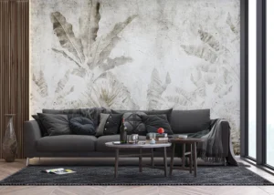 Wall Mural Leaves Prints, Premium Non-woven Wallpaper, 375 x 270 cm, FT5P 3071 - Image 8
