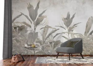 Fototapeta Tropické Listy | Vliesová fototapeta na zed' | 375 x 270 cm | FT5P 3073 - Obrázek 4