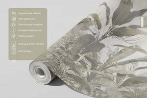 Fototapeta Tropické Listy | Vliesová fototapeta na zed' | 375 x 270 cm | FT5P 3073 - Obrázek 8