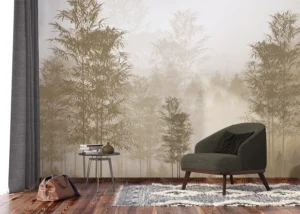 Wall Mural Sepia Forest, 375 x 270 cm, FT5P 3077 - Obrázek 5