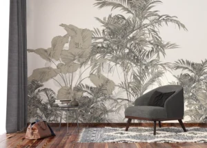 Wall Mural Tropical Composition, 375 x 270 cm, FT5P 3083 - Obrázek 6