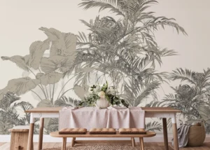 Wall Mural Tropical Composition, 375 x 270 cm, FT5P 3083 - Obrázek 5