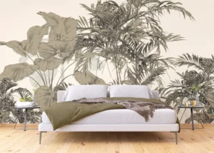 Wall Mural Tropical Composition, 375 x 270 cm, FT5P 3083 - Obrázek 3