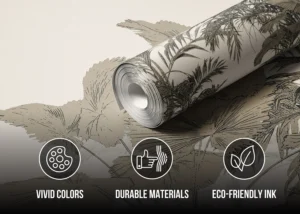 Wall Mural Tropical Composition, 375 x 270 cm, FT5P 3083 - Obrázek 8