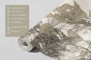 Wall Mural Tropical Composition, 375 x 270 cm, FT5P 3083 - Obrázek 9