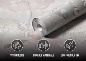 Dětská fototapeta Pastelový Les | Vliesová fototapeta na zed' | 375 x 270 cm | FTD5P 3087 - Obrázek 3