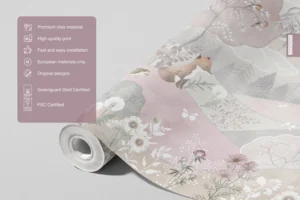 Wall Mural Pastel Forest, 375 x 270 cm, FT5P 3087 - Image 4